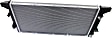 Radiator, 3.7L/5.0L Engines, Standard Duty Cooling, Aluminum Core, Plastic Tank