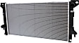 Radiator, 3.7L/5.0L Engines, Standard Duty Cooling, Aluminum Core, Plastic Tank