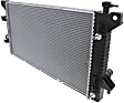 Radiator, 6.2L Engine, Aluminum Core, Plastic Tank