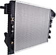 Radiator, 6.2L Engine, Automatic Transmission, Aluminum Core, Plastic Tank