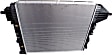 Radiator, 6.2L Engine, Automatic Transmission, Aluminum Core, Plastic Tank