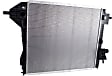 Radiator, 6.2L Engine, Automatic Transmission, Aluminum Core, Plastic Tank