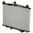 Radiator, 1.5L Engine, Aluminum Core, Plastic Tank