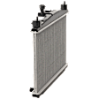 Radiator, 1.5L Engine, Aluminum Core, Plastic Tank