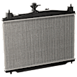 Radiator, 1.5L Engine, Aluminum Core, Plastic Tank