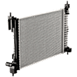 2012-2018 Chevrolet Sonic - Radiator, 1.8L Engine, Automatic Transmission, Aluminum Core, Plastic Tank