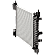 2012-2018 Chevrolet Sonic - Radiator, 1.8L Engine, Automatic Transmission, Aluminum Core, Plastic Tank
