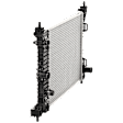 2012-2018 Chevrolet Sonic - Radiator, 1.8L Engine, Automatic Transmission, Aluminum Core, Plastic Tank