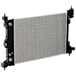 2012-2018 Chevrolet Sonic - Radiator, 1.8L Engine, Automatic Transmission, Aluminum Core, Plastic Tank