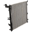 2011-2014 Hyundai Sonata - Radiator, Hybrid Models, Plastic Tank,