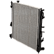 2011-2014 Hyundai Sonata - Radiator, Hybrid Models, Plastic Tank,