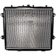Radiator, 4.0L Engine, Aluminum Core, Plastic Tank