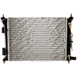 Radiator, 1.6L Engine, Automatic or Manual Transmission, Aluminum Core, Plastic Tank