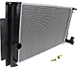 Radiator, 2.5L Engine, Automatic or Manual Transmission, Aluminum Core, Plastic Tank