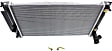 Radiator, 2.5L Engine, Automatic or Manual Transmission, Aluminum Core, Plastic Tank
