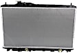 2013-2015 Acura ILX - Radiator, 1.5L Engine, Hybrid Model, Aluminum Core, Plastic Tank