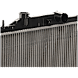 Radiator, 2.0L Engine, Base/Limited/Premium/Sport/Sport Limited/Sport Premium/Touring Models, Aluminum Core, Plastic Tank