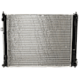 Radiator, 1.6L Engine, Manual Transmission, Aluminum Core, Plastic Tank
