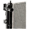 Radiator, 1.6L Engine, Manual Transmission, Aluminum Core, Plastic Tank