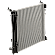 Radiator, 1.6L Engine, Manual Transmission, Aluminum Core, Plastic Tank