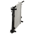 Radiator, 1.6L Engine, Manual Transmission, Aluminum Core, Plastic Tank