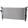 Radiator, 4 Cyl., 2.5/2.3/(2.0L Engines, 6-Speed Transmission), Aluminum Core, Plastic Tank, Automatic Transmission