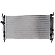 Radiator, 4 Cyl., 2.5/2.3/(2.0L Engines, 6-Speed Transmission), Aluminum Core, Plastic Tank, Automatic Transmission