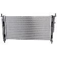 Radiator, 4 Cyl., 2.5/2.3/(2.0L Engines, 6-Speed Transmission), Aluminum Core, Plastic Tank, Automatic Transmission