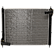 2017-2019 Nissan Sentra - Radiator, 1.6L Turbo Engine, Aluminum Core, Plastic Tank