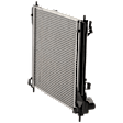 2017-2019 Nissan Sentra - Radiator, 1.6L Turbo Engine, Aluminum Core, Plastic Tank