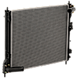 2017-2019 Nissan Sentra - Radiator, 1.6L Turbo Engine, Aluminum Core, Plastic Tank
