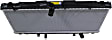 Radiator, 2.5L/3.5L Gas Engines, Aluminum Core, Plastic Tank