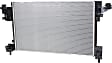 Radiator, 1.4L Engine, Aluminum Core, Plastic Tank