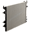 Radiator, 1.4L/2.0L Engines, Aluminum Core, Plastic Tank, Auxiliary Unit