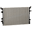 Radiator, 1.4L/2.0L Engines, Aluminum Core, Plastic Tank, Auxiliary Unit