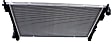 Radiator, 3.5L/3.7L Engines, AWD, Aluminum Core, Plastic Tank