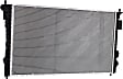 Radiator, 3.5L/3.7L Engines, AWD, Aluminum Core, Plastic Tank
