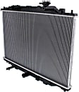 Radiator, 2.0L/2.5L Engines, Aluminum Core, Plastic Tank