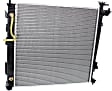 Radiator, 2.0L Engine, Aluminum Core, Plastic Tank