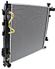 Radiator, 2.0L Engine, Aluminum Core, Plastic Tank
