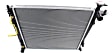 Radiator, 2.0L Engine, Aluminum Core, Plastic Tank