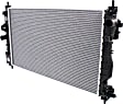 Radiator, 2.0L/2.4L Engines, Automatic Transmission, Aluminum Core, Plastic Tank