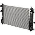 Radiator, 2.0L/2.5L Engines, Aluminum Core, Plastic Tank