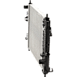 Radiator, 2.0L/2.5L Engines, Aluminum Core, Plastic Tank