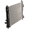 Radiator, 2.0L/2.5L Engines, Aluminum Core, Plastic Tank