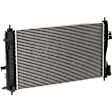 Radiator, 2.0L/2.5L Engines, Aluminum Core, Plastic Tank