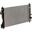 Radiator, 2.0L/2.5L Engines, Aluminum Core, Plastic Tank
