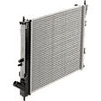 Radiator, 1.6L/1.8L/2.0L Engines, Automatic Transmission, Aluminum Core, Plastic Tank