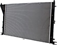Radiator, 4.0L/5.6L Engines, Automatic Transmission, Aluminum Core, Plastic Tank
