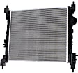 Radiator, 1.2L Engine, 4 Cyl, Manual Transmission, Plastic Tank